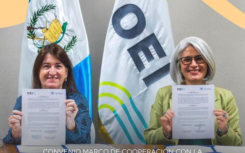 MCD y OEI fortalecen cooperación con nuevo convenio