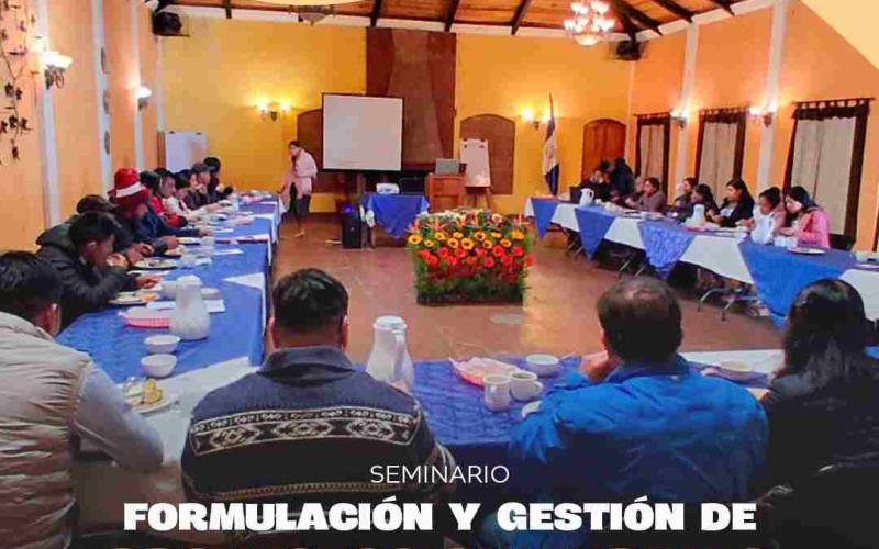 Seminario “Formulación y Gestión de Proyectos Culturales”