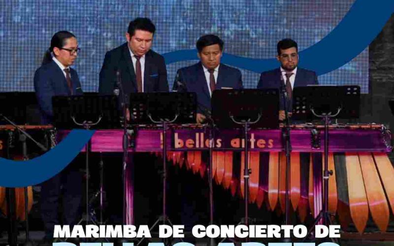 Marchas fúnebres resuenan en Santo Domingo con la Marimba de Bellas Artes
