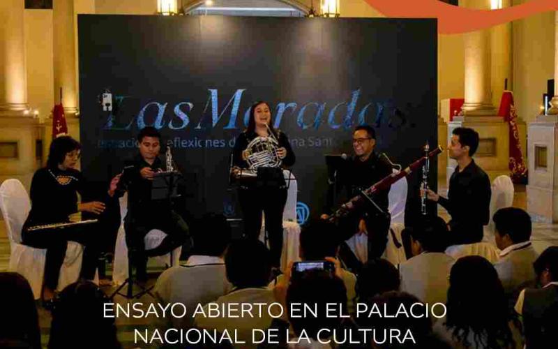 Quinteto Xocomil ofrece ensayo abierto en el Palacio Nacional de la Cultura