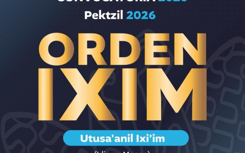 Se abre la convocatoria de la Orden Ixim