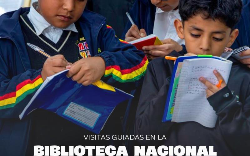 Estudiantes conocieron a fondo la Biblioteca Nacional de Guatemala “Luis Cardoza y Aragón”