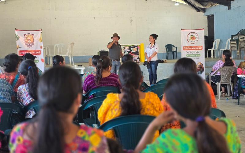 Fortalecen capacidades de COCOSAN en San Pedro Carchá para el abordaje de la desnutrición aguda