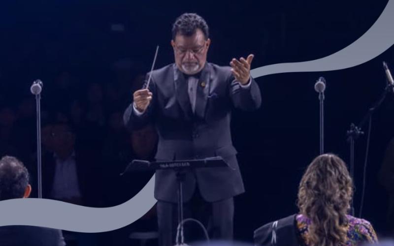 Cientos de familias asistieron al concierto del Réquiem de Mozart