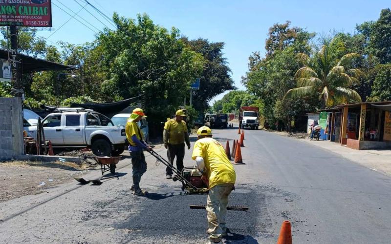 Reparación en la RN-11 mejora la conexión entre comunidades