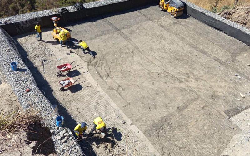 Continúan los trabajos en la RN-19 entre El Progreso y Jalapa