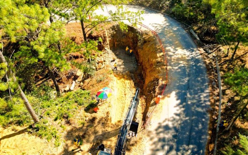 Buscan proteger un tramo clave de la ruta entre Salamá y Llano Grande