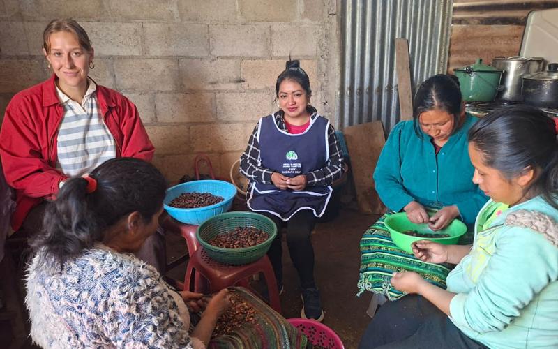 Mujeres de Cantel transforman el cacao en oportunidades de negocio