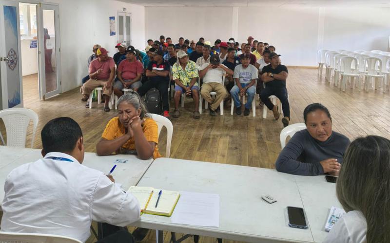 Jornada de carnetización ordena y regula la actividad pesquera en Río Dulce