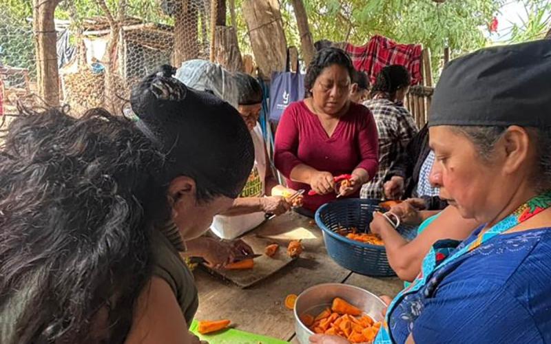 Fomentan la nutrición saludable con prácticas demostrativas