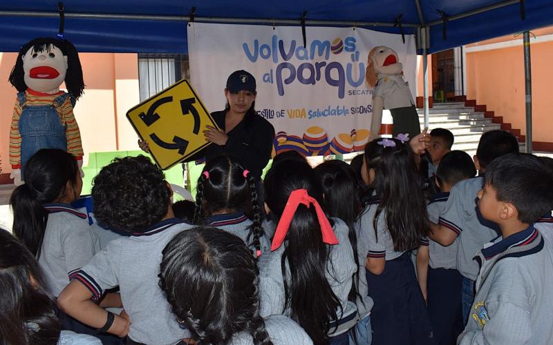 PROVIAL llena de alegría y aprendizaje la primera edición 2026 de "Volvamos al Parque"