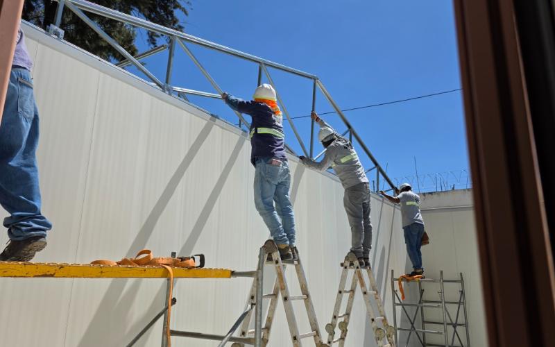 Nuevo módulo educativo permitirá a niños del Hospital Infantil de Infectología y Rehabilitación continuar sus estudios