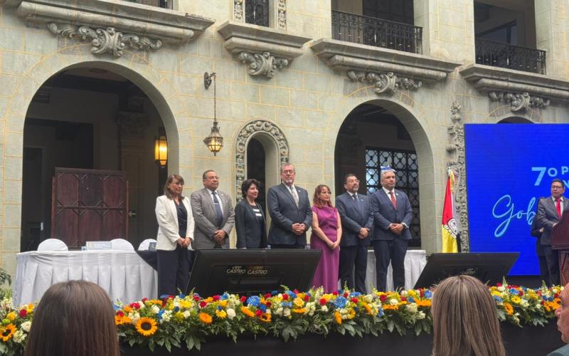 Delegados de CIV asisten al lanzamiento del Plan de Gobierno Abierto en el Palacio Nacional de la Cultura
