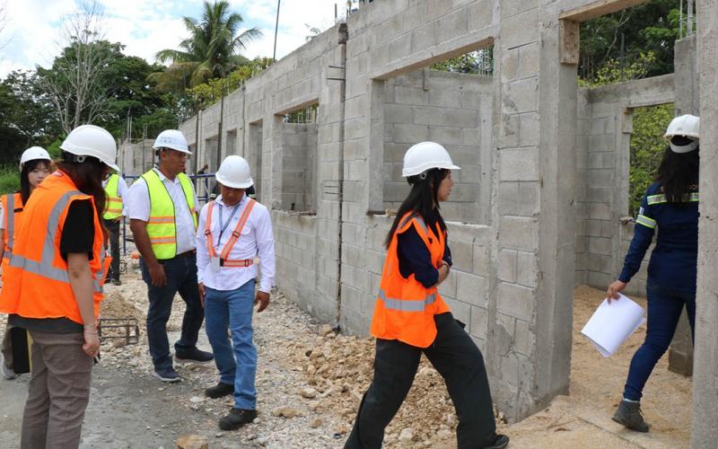 Avanza construcción de Centro de Adaptación al Cambio Climático en Petén