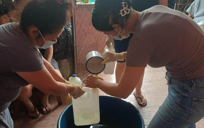 Capacitan a mujeres de El Progreso en higiene del hogar y salud familiar