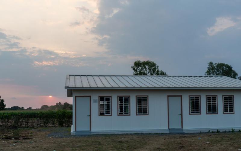 Comunidad agragia El Guajilote se beneficia con nuevo módulo educativo