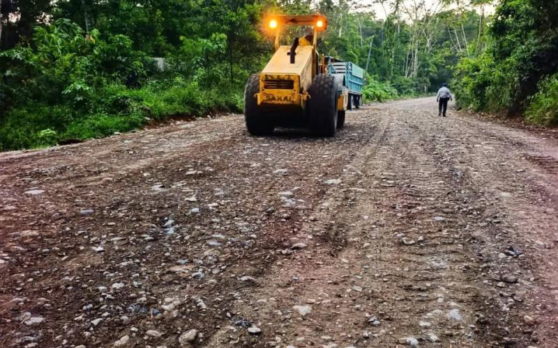 Trabajos viales en la Zona Reina continúan con paso firme