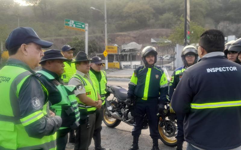 Provial apoya acciones coordinadas que fortalecen la seguridad vial en la CA-9 Norte