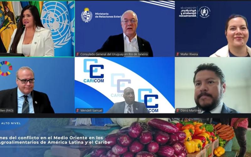 Guatemala participa en diálogo de alto nivel por impacto global en la seguridad alimentaria