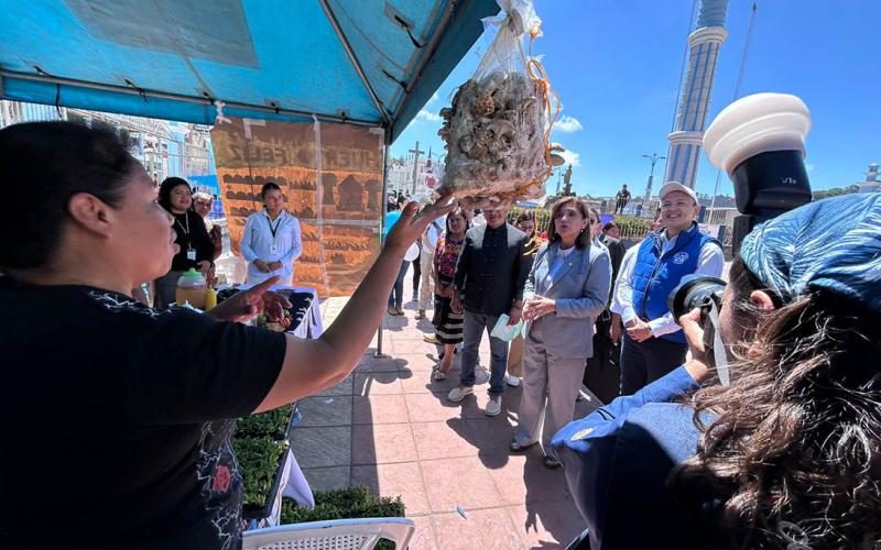Promueven la agricultura y nutrición en jornada "Volvamos al Parque"