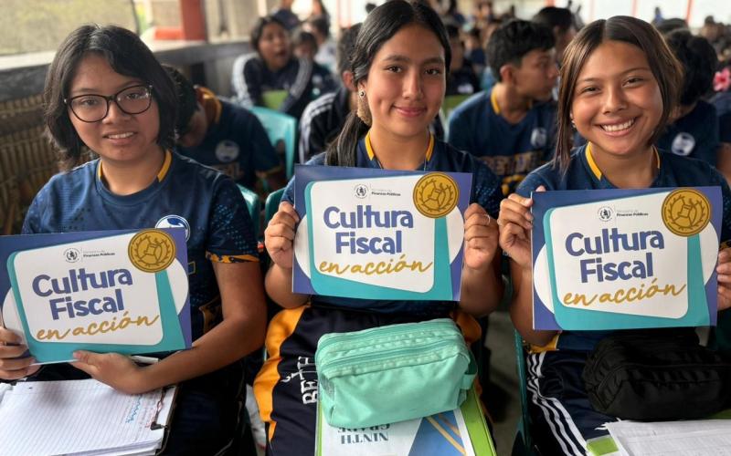 Programa Cultura Fiscal despierta conciencia sobre la transparencia en la juventud de Sololá