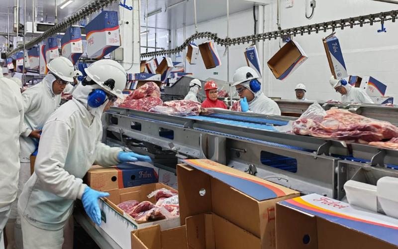 Visita a planta JBS permite conocer procesos para la exportación de carne