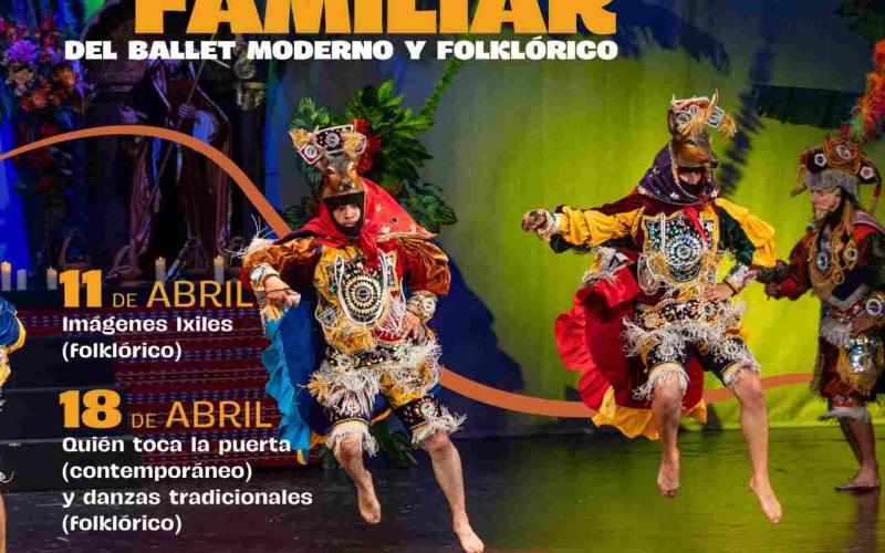 El Ballet Moderno y Folklórico te invita a tres presentaciones increíbles de su Temporada Familiar