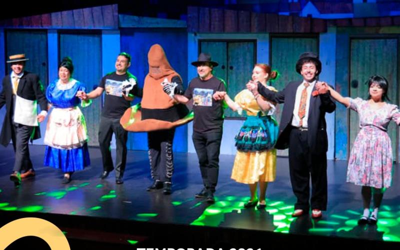 El teatro se llenó de historias místicas y fantasía