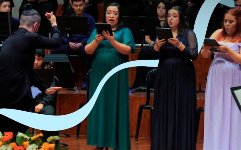 Ministro Luis Méndez Salinas asistió al concierto Magnificat J. S. Bach