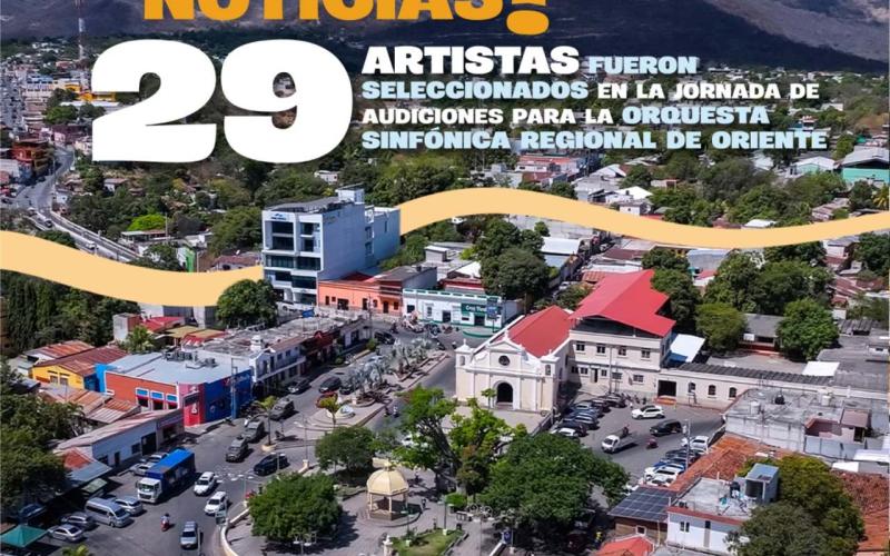 Jornadas de audiciones para la Orquesta Sinfónica Regional de Oriente