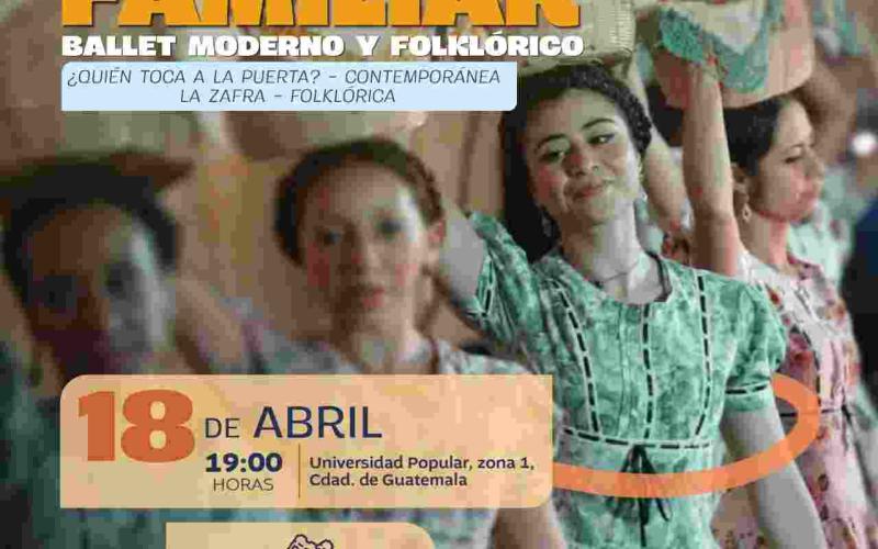 El Ballet Moderno y Folklórico te espera en su segunda función de la Temporada Familiar 2026