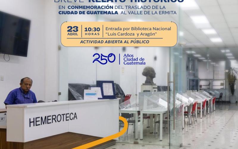 Te invitamos a recorrer los pasillos de la Biblioteca Nacional “Luis Cardoza y Aragón”