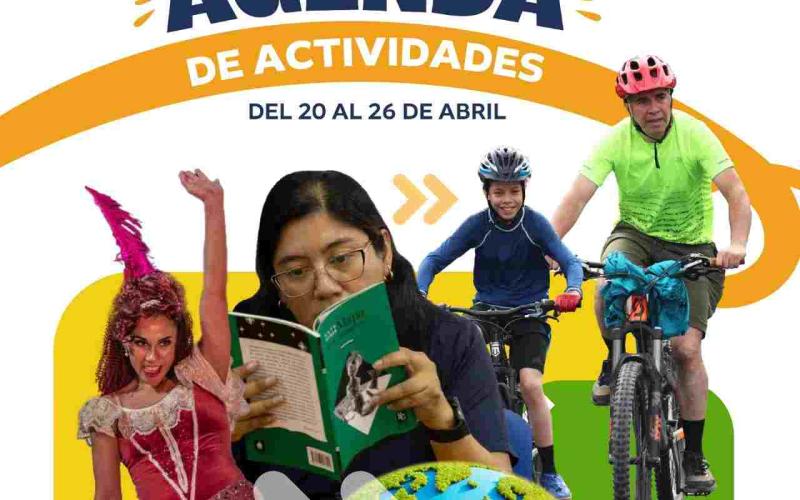 Agenda de actividades del 20 al 26 de abril