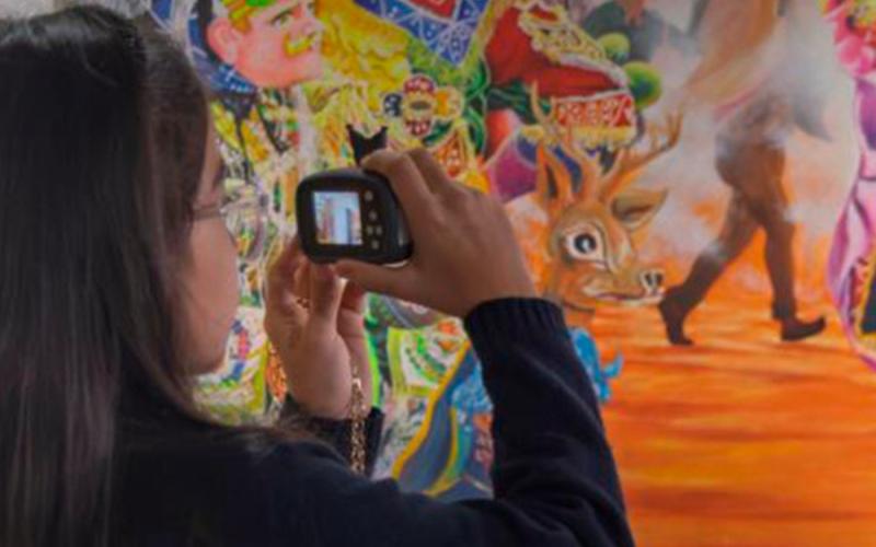 El arte cobra vida en el Centro Cultural Casa Roja