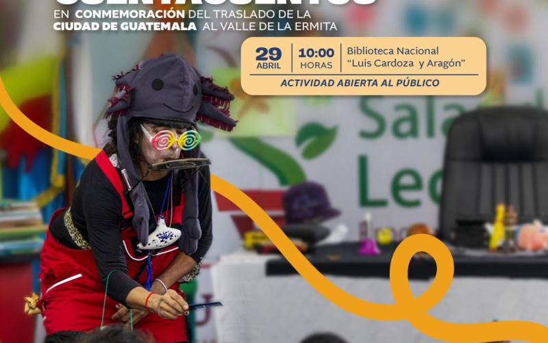 Jornada especial de cuenta cuentos en la Biblioteca Nacional