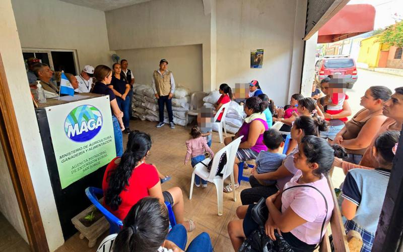 Asistencia alimentaria llega a más hogares con niños en situación de desnutrición aguda