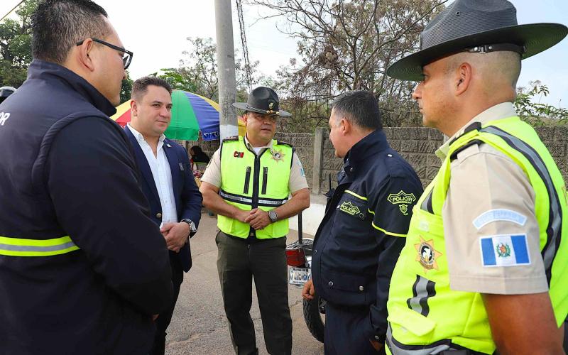 Acciones interinstitucionales fortalecen la seguridad vial de estudiantes en la CA-9 Norte