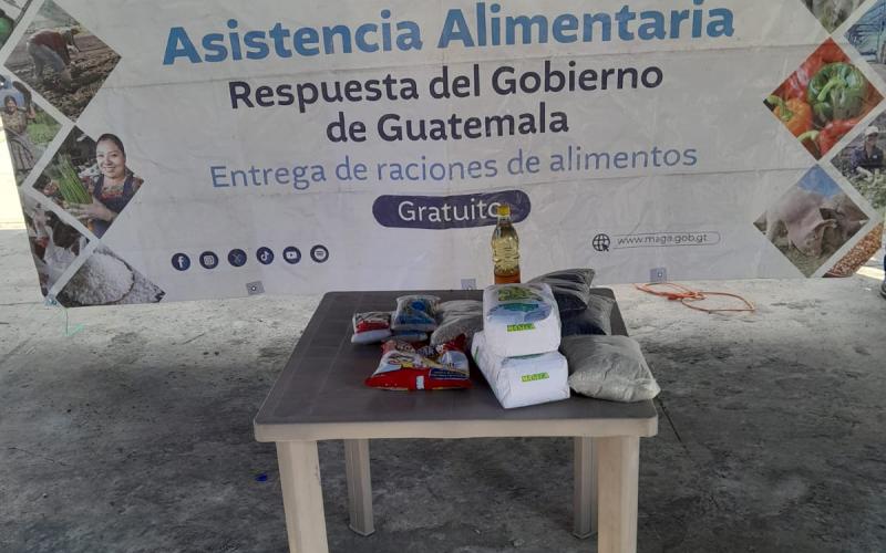 Alimentos llevan alivio y esperanza a familias de Conguaco