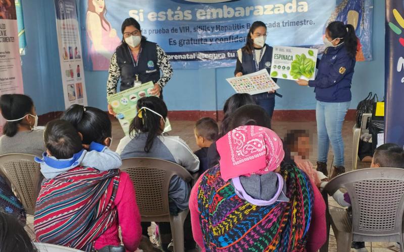 Aprenden a fortalecer la alimentación desde el hogar