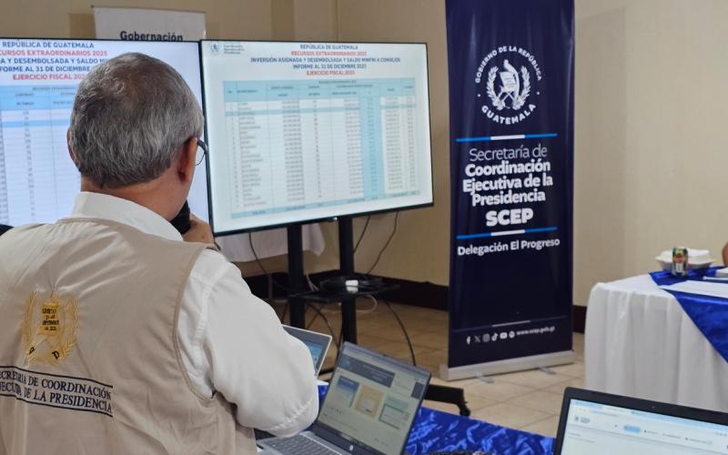 SCEP impulsa la transparencia de los recursos de los consejos de desarrollo