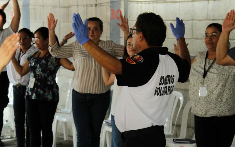 Brigadistas de la SBS se capacitan en primeros auxilios