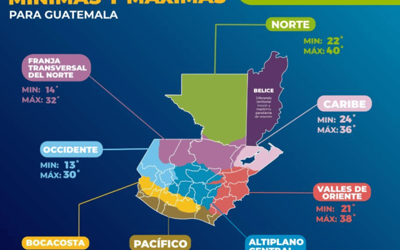 Temperaturas alcanzarán hasta 40 grados en el norte del país este 6 de mayo