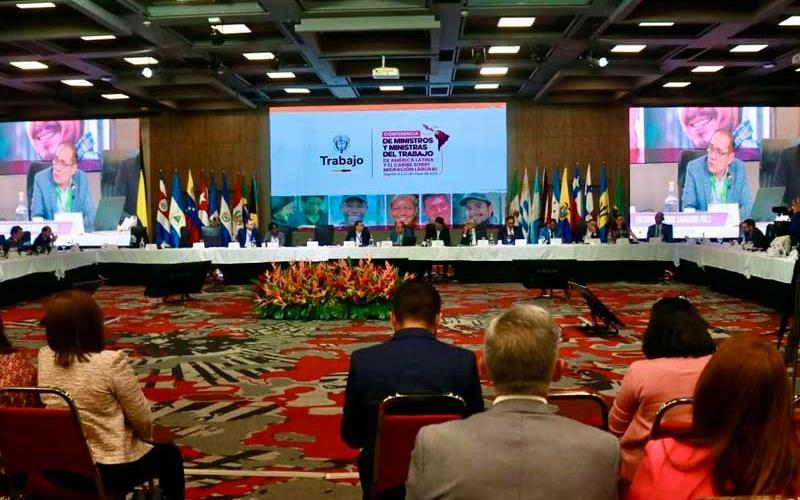 Ministra de Trabajo y Previsión Social, Miriam Roquel, participa en Conferencia de Ministros y Ministras de Trabajo de América Latina y el Caribe