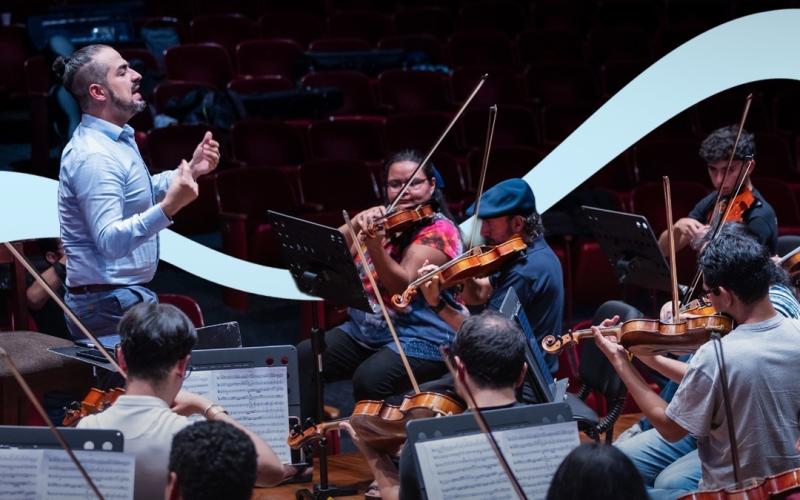 Primer ensayo grupal del Encuentro Cuerdas de Guatemala