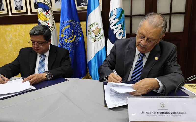 IGN y Registro de la Propiedad suscriben convenio de cooperación