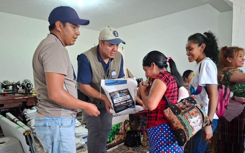Impulsan la siembra de maíz, frijol y ayote en comunidades de la agricultura familiar