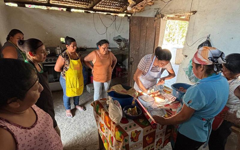 Mujeres de Salamá mejoran seguridad alimentaria