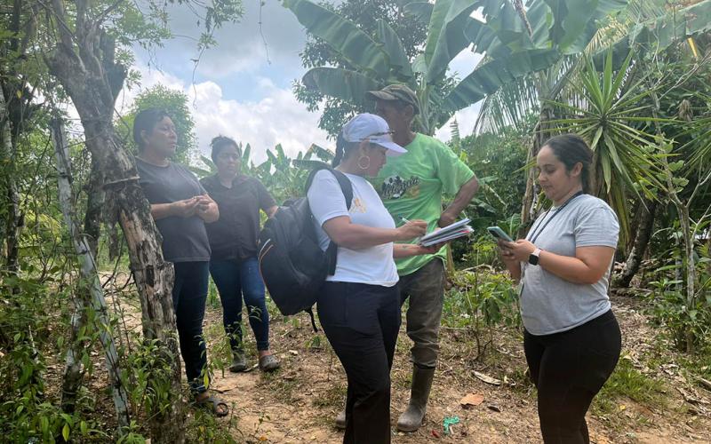 Optimizan la identificación de familias agricultoras en el municipio de Puerto Barrios