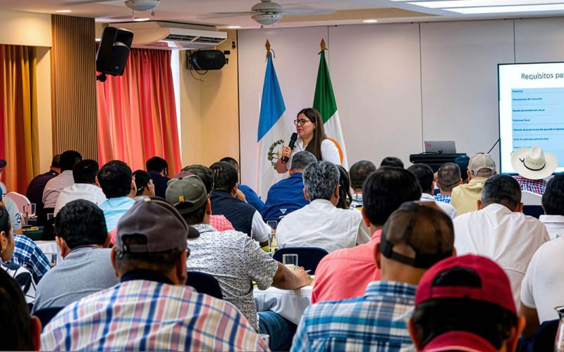 Productores aprenden el régimen especial de integración de los sectores primario y pecuario