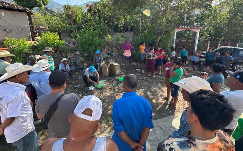 Productores de Santa Catarina Mita optimizan la siembra de frijol con tecnología manual